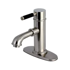 Kaiser Single-Handle Bathroom Faucet Single Hole|4" Center Set