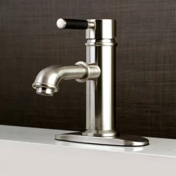 Kaiser Single-Handle Bathroom Faucet Single Hole|4