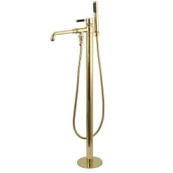 Outlet Kaiser Single Handle Freestanding Tub Faucet with Hand Shower Free Standing Tub Fillers|Tub Faucets
