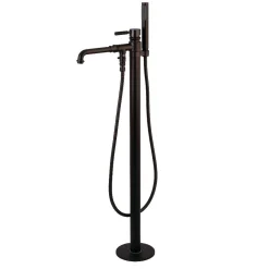 Outlet Kaiser Single Handle Freestanding Tub Faucet with Hand Shower Free Standing Tub Fillers|Tub Faucets