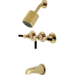 Clearance Kaiser Three-Handle Tub and Shower Faucet Tub & Shower Sets|Tub Faucets