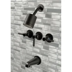 Clearance Kaiser Three-Handle Tub and Shower Faucet Tub & Shower Sets|Tub Faucets
