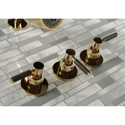Clearance Kaiser Three-Handle Tub and Shower Faucet Tub & Shower Sets|Tub Faucets