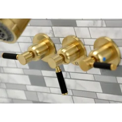 Clearance Kaiser Three-Handle Tub and Shower Faucet Tub & Shower Sets