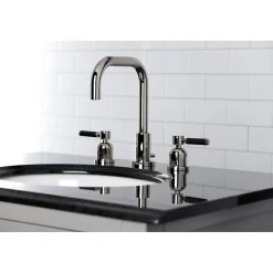 Sale Kaiser Widespread Bathroom Faucet with Brass Pop-Up 8