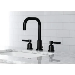 Sale Kaiser Widespread Bathroom Faucet with Brass Pop-Up 8