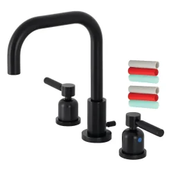Sale Kaiser Widespread Bathroom Faucet with Brass Pop-Up 8