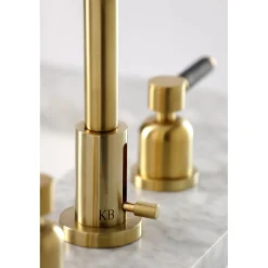 Sale Kaiser Widespread Bathroom Faucet with Brass Pop-Up 8