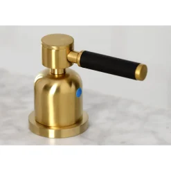 Sale Kaiser Widespread Bathroom Faucet with Brass Pop-Up 8