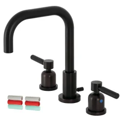 Sale Kaiser Widespread Bathroom Faucet with Brass Pop-Up 8