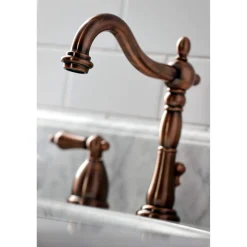 KB197ALAC 8 in. Widespread Bathroom Faucet, Antique Copper 8