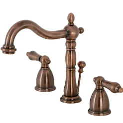KB197ALAC 8 in. Widespread Bathroom Faucet, Antique Copper 8
