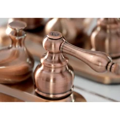 KB606AL Restoration 4 in. Centerset Bathroom Faucet, Antique Copper 4