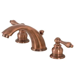 Sale KB976AL Victorian Widespread Bathroom Faucet, Antique Copper 8
