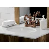 Clearance KB160AXAC Heritage 4 in. Centerset Bathroom Faucet, Antique Copper 4" Center Set