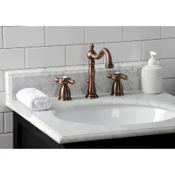 KB197AXAC 8 in. Widespread Bathroom Faucet, Antique Copper 8