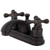 New KB2605AX 4-Inch Centerset Bathroom Faucet in Oil Rubbed Bronze 4" Center Set