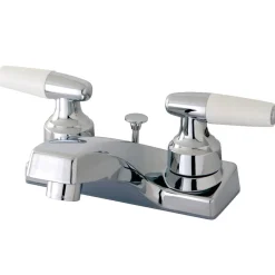 Hot KB201B 4-Inch Centerset Bathroom Faucet in Polished Chrome 4" Center Set