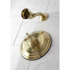 Outlet KB2637BXTSO Metropolitan Shower Trim Only without Valve in Brushed Brass Shower Heads