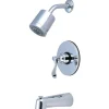 Best KB6691DFL NuFrench Tub and Shower Faucet in Polished Chrome Tub & Shower Sets|Tub Faucets