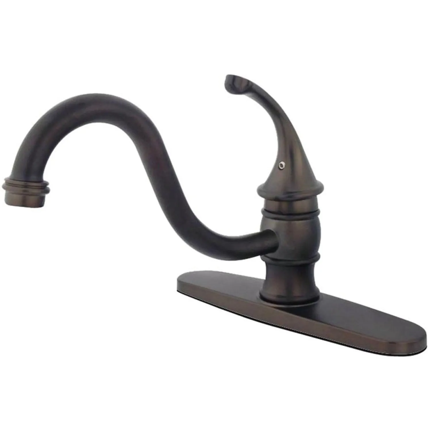 Outlet KB3575GLLS Georgian Single Handle 8" Kitchen Faucet without Sprayer Single Hole