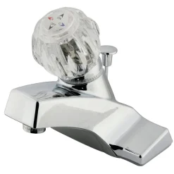 KB0521 4-Inch Centerset Bathroom Faucet in Polished Chrome 4" Center Set