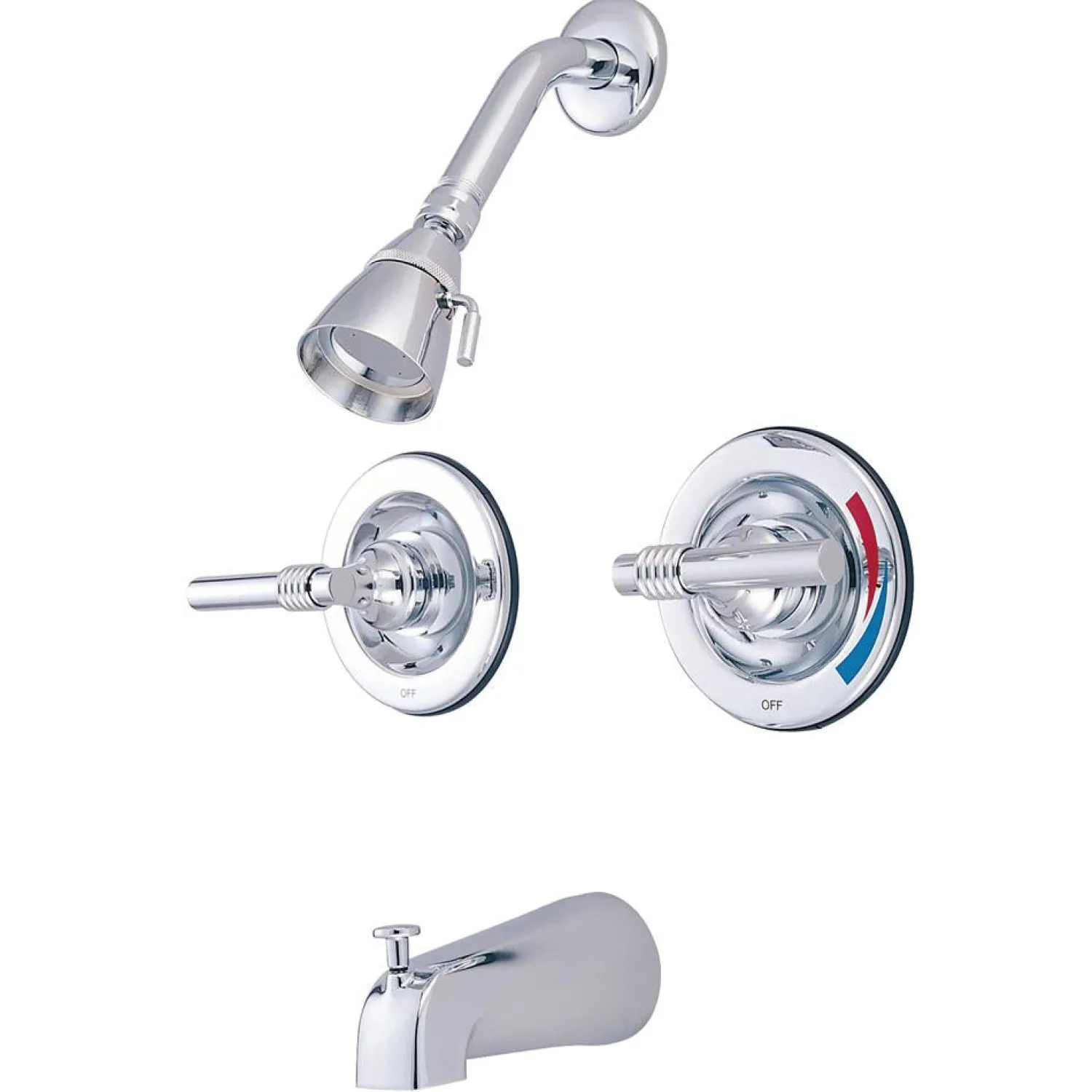 Discount KB661ML Vintage Two Handle Tub and Shower Faucet Tub & Shower Sets