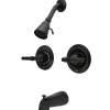 KB665ML Vintage Two Handle Tub and Shower Faucet Tub & Shower Sets