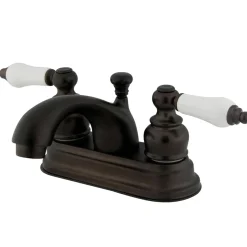 New KB3605PL 4-Inch Centerset Bathroom Faucet in Oil Rubbed Bronze 4" Center Set