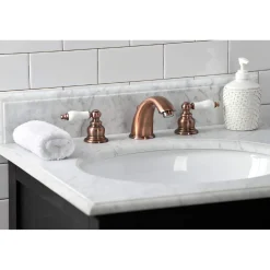 Sale KB966PL Magellan Widespread Bathroom Faucet, Antique Copper 8