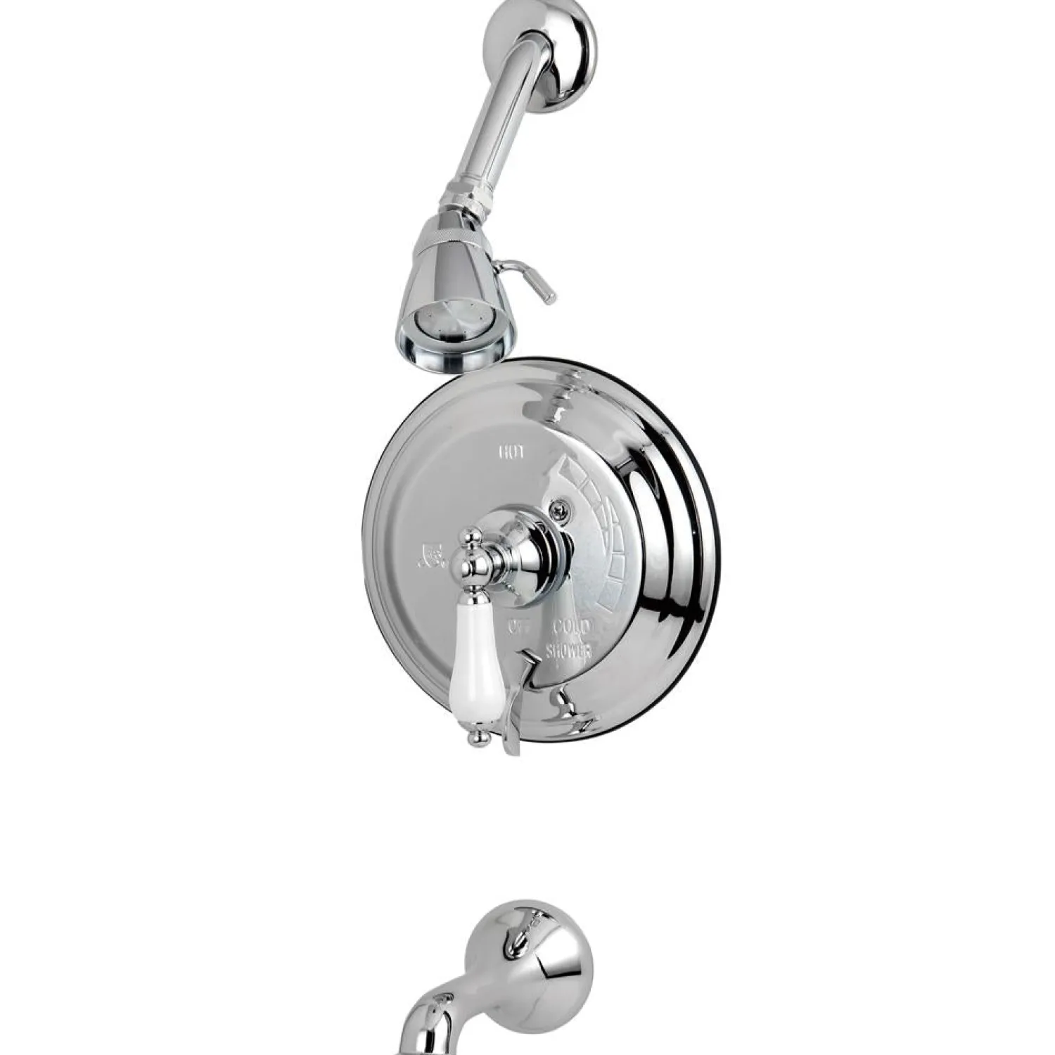 Discount KB36310PL Restoration Single Handle Tub and Shower Faucet Tub & Shower Sets