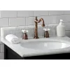 Outlet KB197PXAC 8 in. Widespread Bathroom Faucet, Antique Copper 8" Widespread