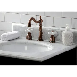 Outlet KB197PXAC 8 in. Widespread Bathroom Faucet, Antique Copper 8