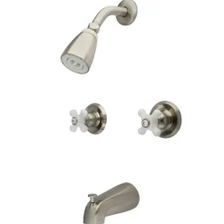 Clearance KB248PX Magellan Two Handle Tub and Shower Faucet Tub & Shower Sets