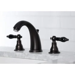 New KB98XAKL-P Duchess Widespread Bathroom Faucet with Plastic Pop-Up 8