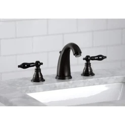 New KB98XAKL-P Duchess Widespread Bathroom Faucet with Plastic Pop-Up 8