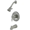 Clearance KB163XNL-P Tub and Shower Faucet in Brushed Nickel Tub & Shower Sets