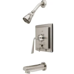 Best KB86580ZL Silver Sage ADA Tub and Shower Faucet in Satin Nickel Tub & Shower Sets