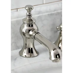 Outlet KC706XPKL-P Duchess Widespread Bathroom Faucet with Brass Pop-Up 8" Widespread
