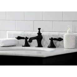 Outlet KC706XPKL-P Duchess Widespread Bathroom Faucet with Brass Pop-Up 8