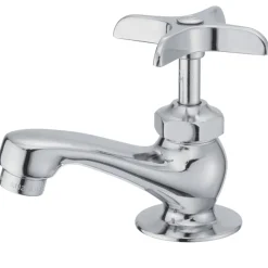 Clearance KF301 Compression Basin Faucet in Polished Chrome Single Hole|Basin Faucet Separates