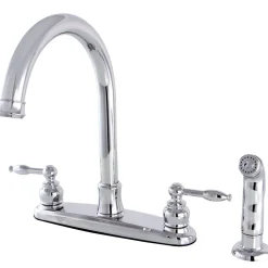 Clearance Knight Centerset Kitchen Faucet Faucets With Side Spray