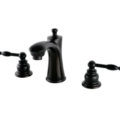 Outlet Knight 8-Inch Widespread Bathroom Faucet 8