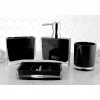 Outlet Krystal Bathware Canyon 4-Piece Bath Accessory Set Soap Dishes & Dispensers|Toothbrush Holders & Tumblers