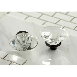 Discount Krystal Onyx 2-Handle Wall Mount Bathroom Faucet Wall Mount