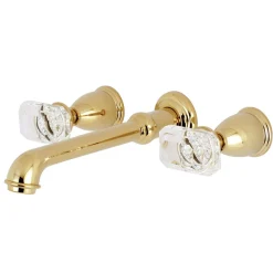 Discount Krystal Onyx 2-Handle Wall Mount Roman Tub Faucet Tub Faucets