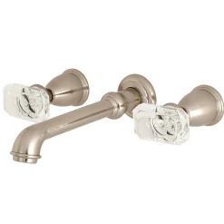 Discount Krystal Onyx 2-Handle Wall Mount Roman Tub Faucet Tub Faucets