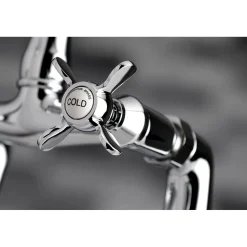Best KS3231BEX 7" Center Deck Mount Tub Faucet in Polished Chrome Tub Faucets
