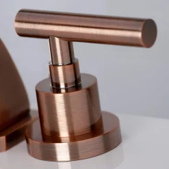 Clearance KS494CMLAC Manhattan 8 in. Widespread Bathroom Faucet, Antique Copper 8