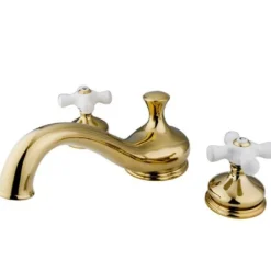 Discount KS3332PX Heritage Two Handle Roman Tub Filler Tub Faucets
